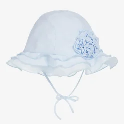 Sarah Louise Hats*Baby Blue Polycotton Sun Hat