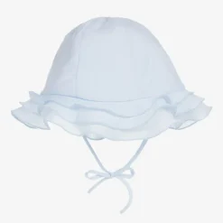 Sarah Louise Hats*Baby Blue Polycotton Sun Hat