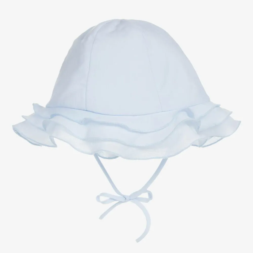 Sarah Louise Hats*Baby Blue Polycotton Sun Hat