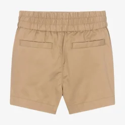 Burberry Shorts*Baby Boys Archive Beige Cotton EKD Shorts