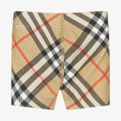 Burberry Swimwear|Swimwear*Baby Boys Beige Check Swim Shorts