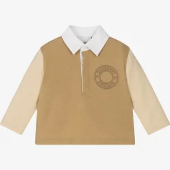 Burberry Tops*Baby Boys Beige Logo Top