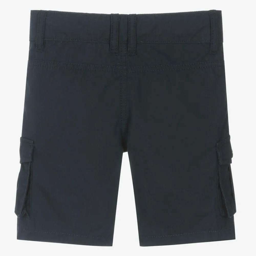 AIGNER Shorts|Shorts*Baby Boys Blue Cotton Cargo Shorts