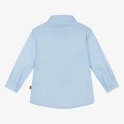 AIGNER Tops|Tops*Baby Boys Blue Cotton Shirt