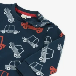 iDO Mini Tracksuits|Tracksuits*Baby Boys Blue Cotton Tracksuits (2 Pack)