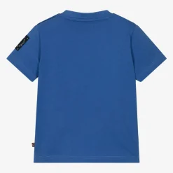 AIGNER Tops|Tops*Baby Boys Blue Cotton T-Shirt