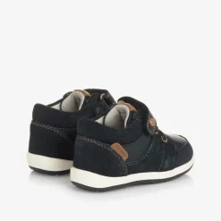 Mayoral First Walkers|First Walkers*Baby Boys Blue Leather First Walkers