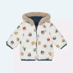 Mayoral Newborn Coats & Jackets*Baby Boys Blue Reversible Coat