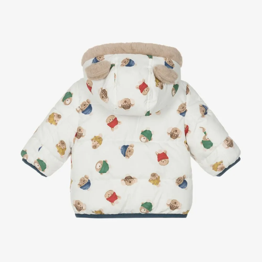 Mayoral Newborn Coats & Jackets*Baby Boys Blue Reversible Coat