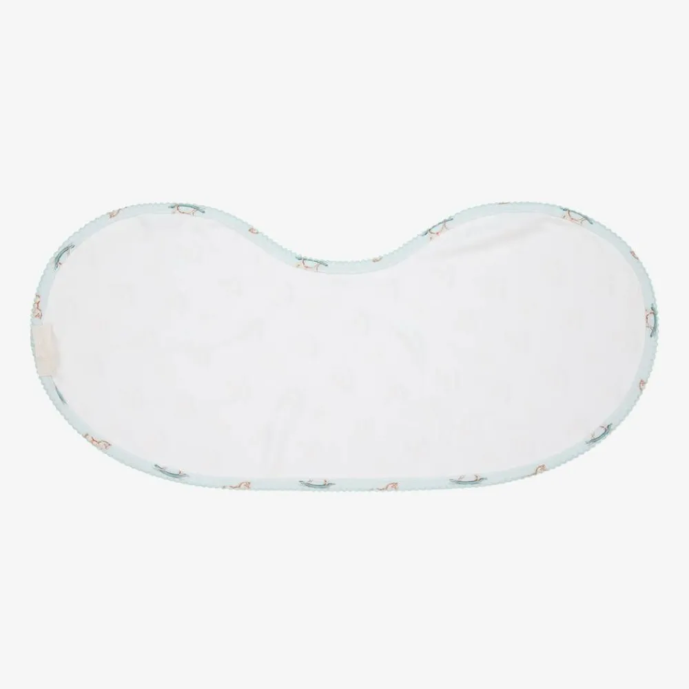 My Little Pie Feeding Accessories*Baby Boys Blue Rocking Horse Burp Cloth (59cm)