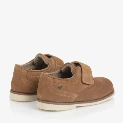 Mayoral Brogues|Brogues*Baby Boys Brown Suede Leather Shoes