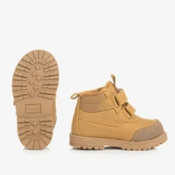 Mayoral Boots|Boots*Baby Boys Brown Waterproof Velcro Boots