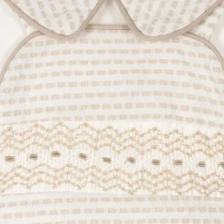 Beau KiD Outfit Sets|Outfit Sets*Baby Boys Ivory Cotton Dungaree Set