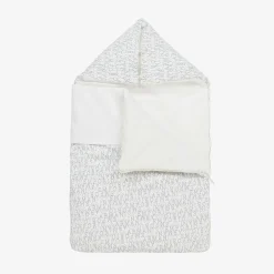 Emporio Armani Nests*Baby Boys Ivory Cotton Nest (71cm)