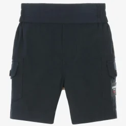 Burberry Shorts|Shorts*Baby Boys Navy Blue Pocket Shorts
