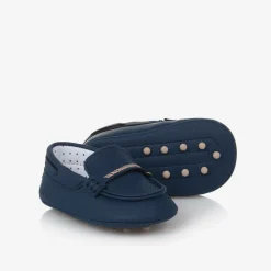 Mayoral Newborn Pre Walkers|Pre Walkers*Baby Boys Navy Blue Pre-Walker Moccasins