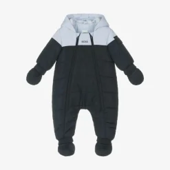 BOSS Snowwear*Baby Boys Navy Blue Snowsuit