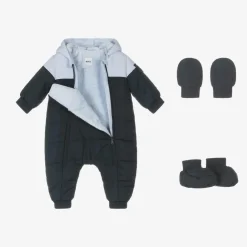 BOSS Snowwear*Baby Boys Navy Blue Snowsuit