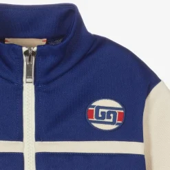 Gucci Tops*Baby Boys Striped Zip-Up Top