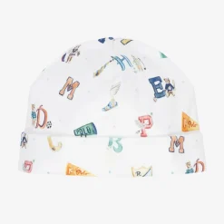 Ralph Lauren Hats|Hats*Baby Boys White Cotton Layette Hat