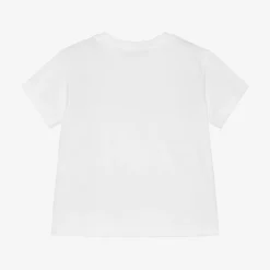 Dolce amp; Gabbana Tops*Baby Boys White Cotton T-Shirt