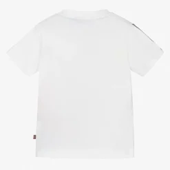 AIGNER Tops|Tops*Baby Boys White Cotton T-Shirt