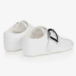 Early Days Baypods Pre Walkers|Pre Walkers*Baby Boys White Patent Pre-Walker Shoes