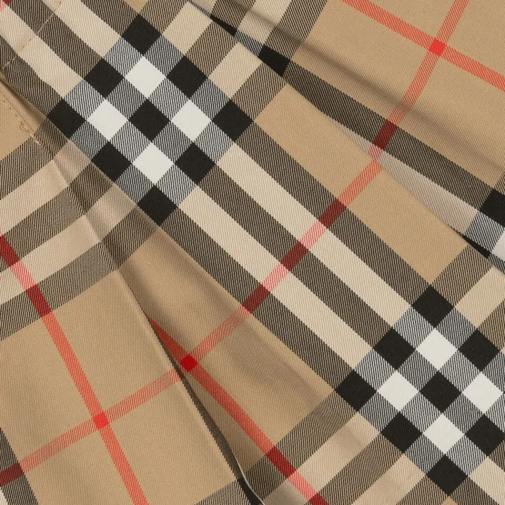 Burberry Skirts*Baby Girls Beige Vintage Check Pleated Skirt ArchiveBeige