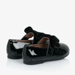 Age of Innocence Bar Shoes|Bar Shoes*Baby Girls Black Patent Leather Shoes