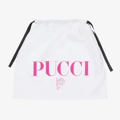PUCCI Gifts*Baby Girls Blue & Pink Vivara Blanket (88cm)