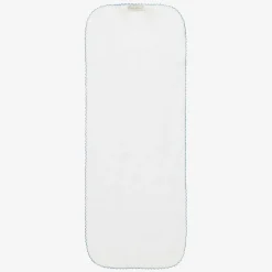 Kissy Kissy Gifts*Baby Girls Blue Blooming Bows Cotton Burp Cloth (48cm)