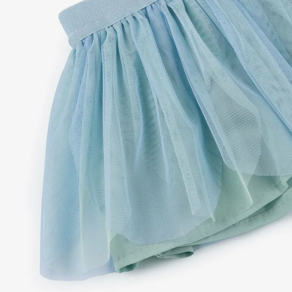 Stella McCartney Kids Skirts*Baby Girls Blue Tulle Skirt