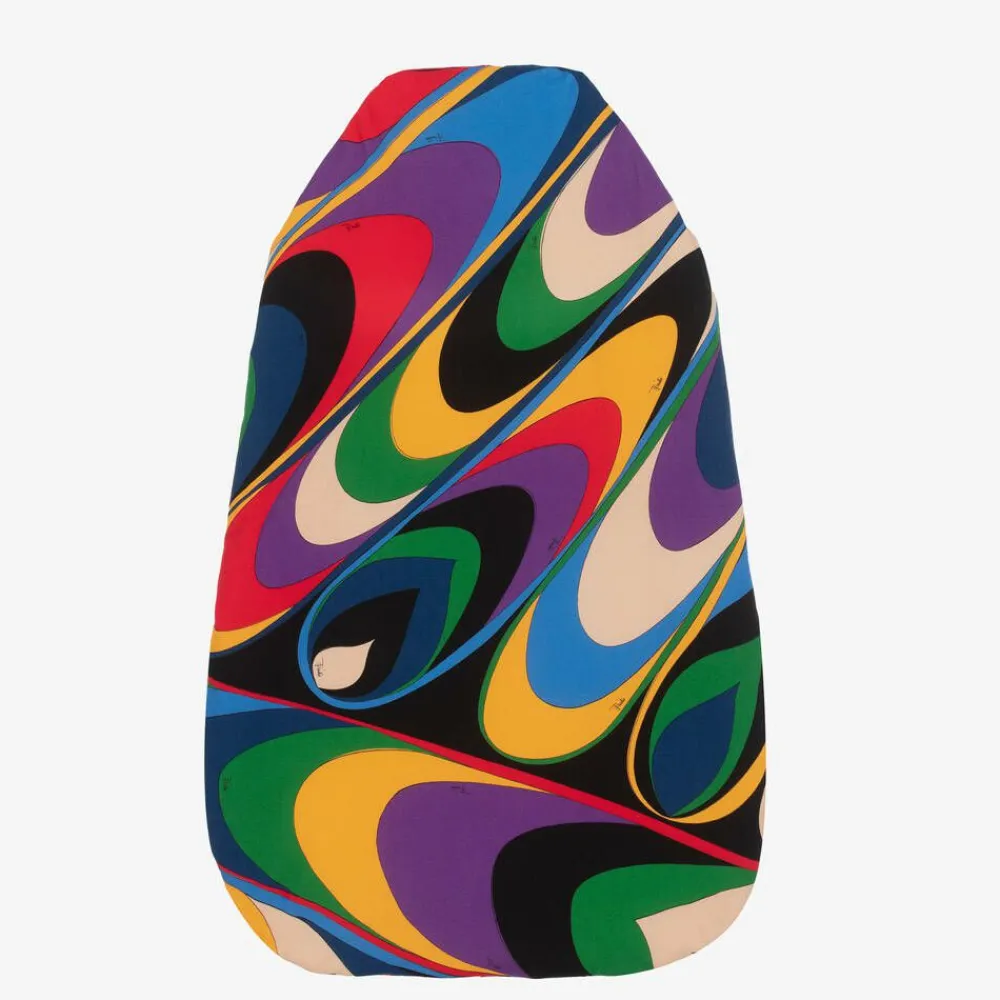 PUCCI Nests*Baby Girls Cotton Onde Print Nest (71cm)
