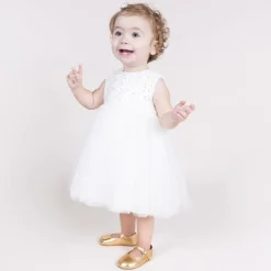 Early Days Pre Walkers|Pre Walkers*Baby Girls Gold Leather Pre-Walker Shoes