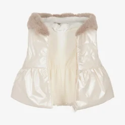 Mayoral Newborn Outfit Sets|Outfit Sets*Baby Girls Ivory & Brown Leggings Set