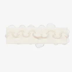 Sofija Hair Accessories|Hair Accessories*Baby Girls Ivory Cotton Headband
