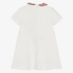 AIGNER Dresses*Baby Girls Ivory Cotton Jersey Dress