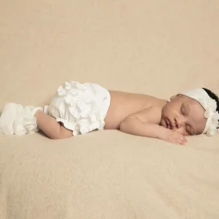 Sarah Louise Underwear|Underwear*Baby Girls Ivory Frilly Pants