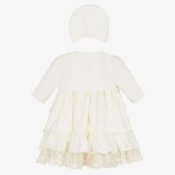 Andreeatex Dresses*Baby Girls Ivory Lace Dress Set