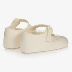 Early Days Pre Walkers|Pre Walkers*Baby Girls Ivory Patent Pre-Walker Shoes