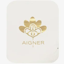 AIGNER Blankets & Shawls*Baby Girls Ivory Pima Cotton Blanket (88cm)