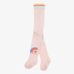 Billieblush Tights|Tights*Baby Girls Pale Pink Rainbow Tights