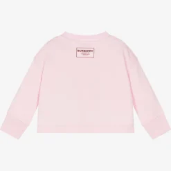 Burberry Tops|Tops*Baby Girls Pink Bear Sweatshirt