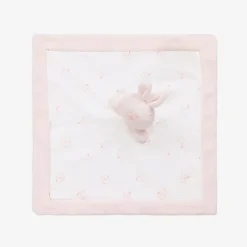 Emile et Rose Sleeping Accessories*Baby Girls Pink Bunny Cotton Doudou (30cm)
