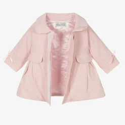 Beau KiD Coats & Jackets*Baby Girls Pink Coat & Bonnet Set