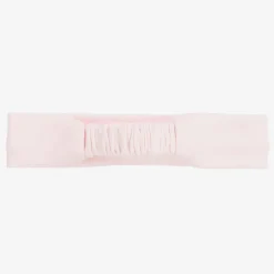 Emile et Rose Hair Accessories*Baby Girls Pink Cotton Bow Headband