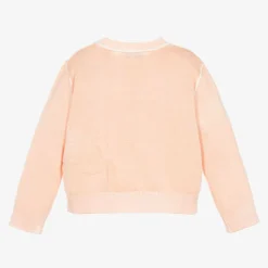 Burberry Tops*Baby Girls Pink Cotton Cardigan
