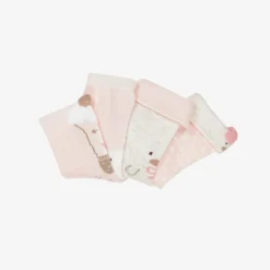 Mayoral Newborn Socks*Baby Girls Pink Cotton Duck Socks (6 Pack)