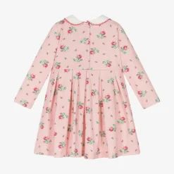 Rachel Riley Dresses|Dresses*Baby Girls Pink Cotton Jersey Dress
