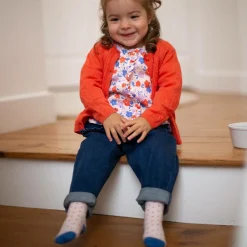 Carrément Beau Gifts|Socks*Baby Girls Pink Cotton Socks (2 Pack)